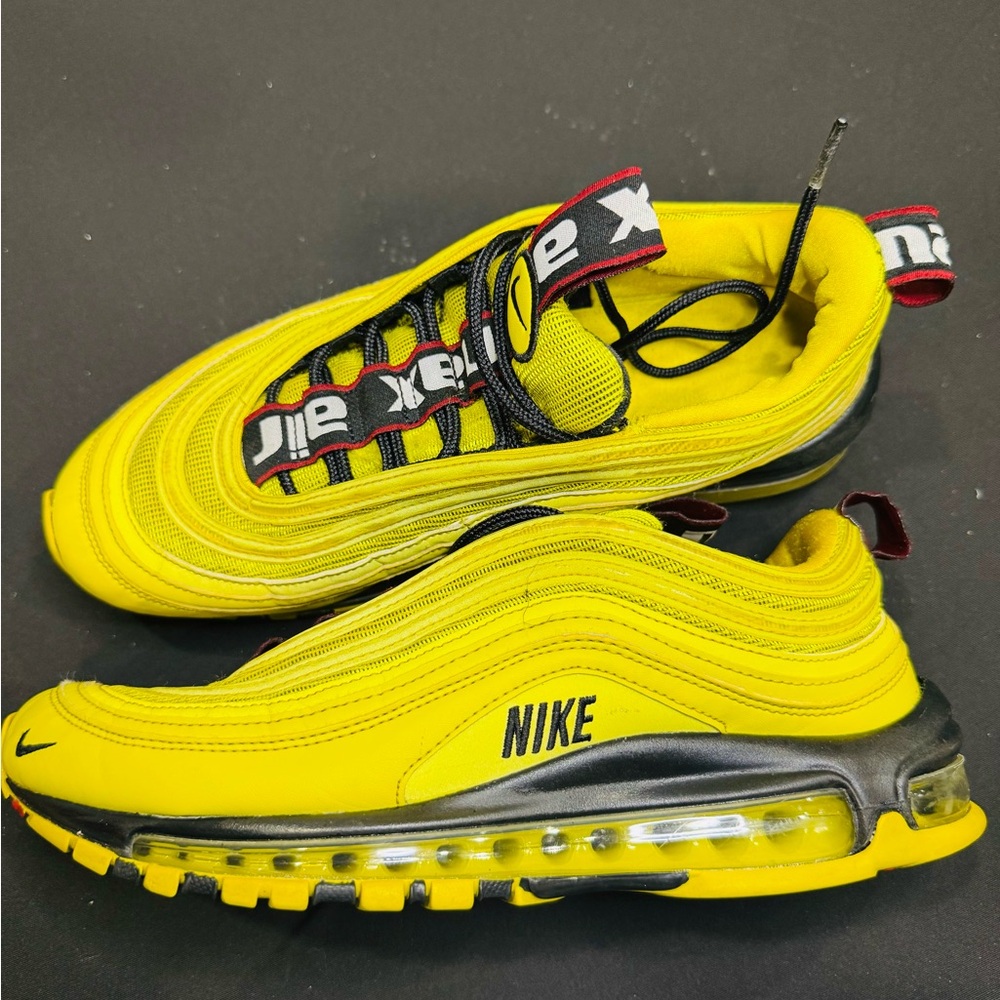 Nike Air Max 97 Yellow with Black Accents